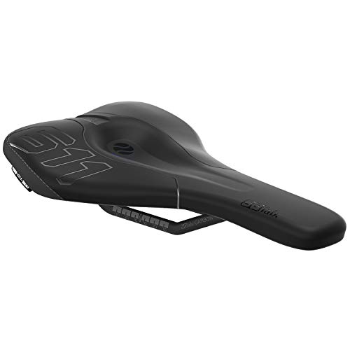 SQlab 611 Ergowave Carbono, 13 cm Sillín, Adultos Unisex, Negro