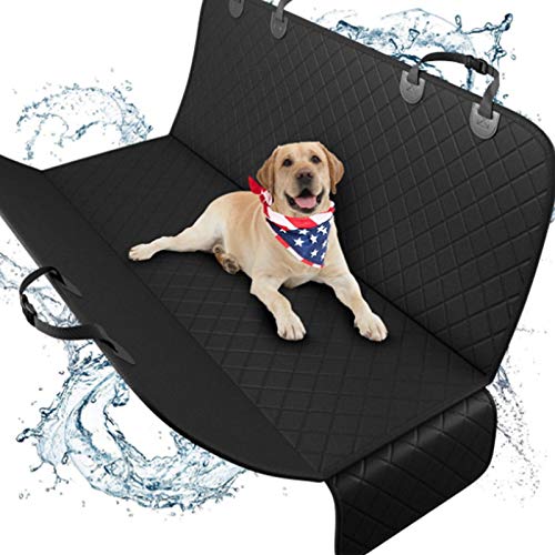 TAOMIAO Cubierta De Asiento De Automóvil De Perros 4 En 1, Hamaca A Prueba De Agua A Prueba De Agua, para Automóviles Camiones SUVS, Tamaño 54"X 58"