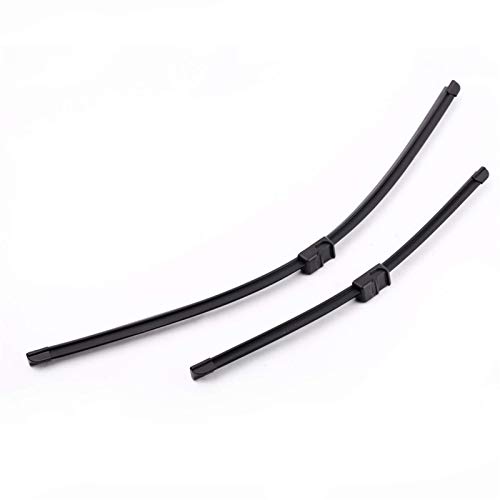 TBJDM Limpiaparabrisas Adecuado para Ford Adecuado para Focus Mk2 2004-2010 2Pcs 26"+17" Limpiaparabrisas De Coche Auto Limpiaparabrisas Blacketless Limpiaparabrisas De Goma con Brazo