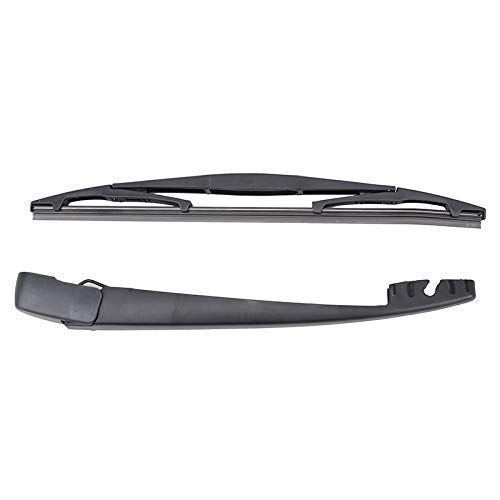 TBJDM Limpiaparabrisas Adecuado para Mitsubishi Adecuado para Lancer 2007-2014 Parabrisas Parabrisas Puerta Trasera Ventana Trasera 14"Juego De Escobillas Y Brazos De Limpiaparabrisas Trasero Limpia