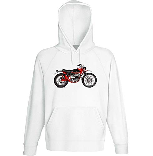 Teesandengines Bultaco Matador 64 Sudadera con Capucha Size Large