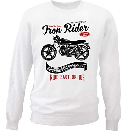 Teesandengines Bultaco Streaker Negra Iron Rider Sudadera Size Large