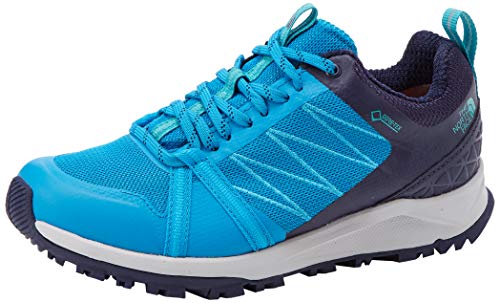 The North Face W LW FP II GTX, Zapatillas de Senderismo Mujer, Blue Acoustc Azul Peacoat Navy K6r, 38.5 EU