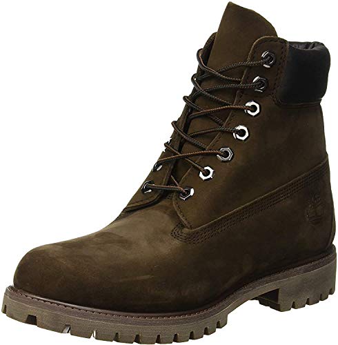 Timberland 6-Inch Premium Boot, Botas para Hombre, Marrón (Medium Brown Nubuck), 39 EU