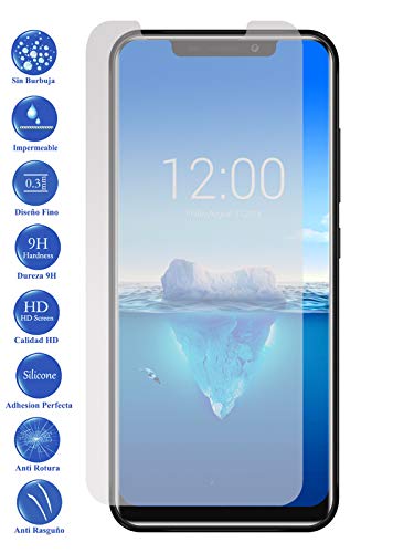 Todotumovil Protector de Pantalla Oukitel C12 Pro de Cristal Templado Vidrio 9H para movil