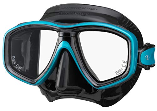 TUSA Freedom CEOS M-212 - Máscara de buceo (silicona), color negro y verde