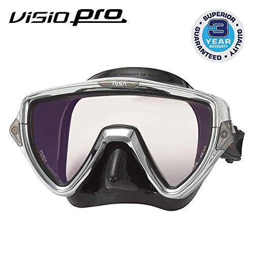 Tusa Visio Pro - Gafas Máscara de buceo profesional para adultos