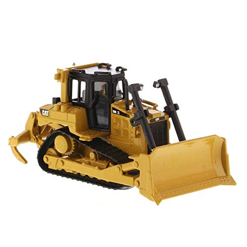 tytlmask Modelo De Vehículo De Ingeniería 1/64 Cat Caterpillar D6R Tractor De Oruga Tractor Topadora Construcción Modelo De Vehículo Regalo