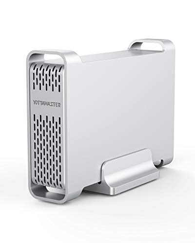 [UASP&4TB] Yottamaster Aluminio 2.5" Caja Externo Carcasa USB3.0 para Disco Duro para 15mm 12.5mm 9.5mm 7mm 2.5" HDD/SSD