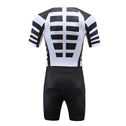 Uglyfrog 2019 Nuevos Bodies Hombres De La Manga del Cortocircuito del Verano Traje De Baño Transpirable Skinsuit Stes con Gel Pad Ropa De Deporte Exterior Triatlón Ropa BYD04