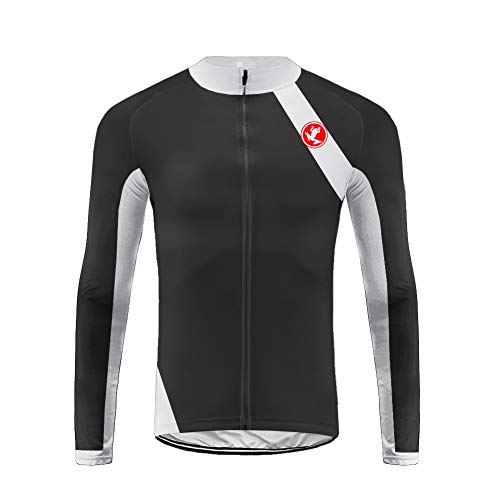 Uglyfrog Ciclismo Maillot Hombres Jersey/or Pantalones Largos Culote Conjunto de Ropa Maillot Invierno Traje 20D Acolchado para Deportes al Aire Libre Ciclismo Bicicleta