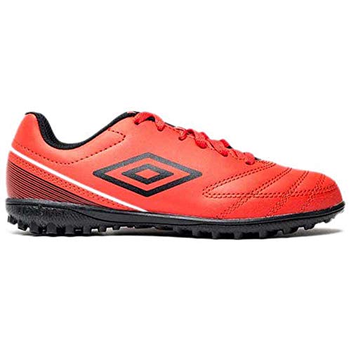 Umbro Classico VII TF Junior, Botas de fútbol Niño, Rojo (Goji Berry/Black/White Gy2), 34