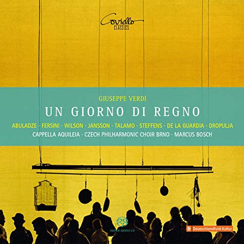 Un giorno di regno, Act I, Scene 10: Cara Giulia, alfin ti vedo (Marchesa, Giulietta, Edoardo, Cavaliere, Tesoriere, Barone, Servo)