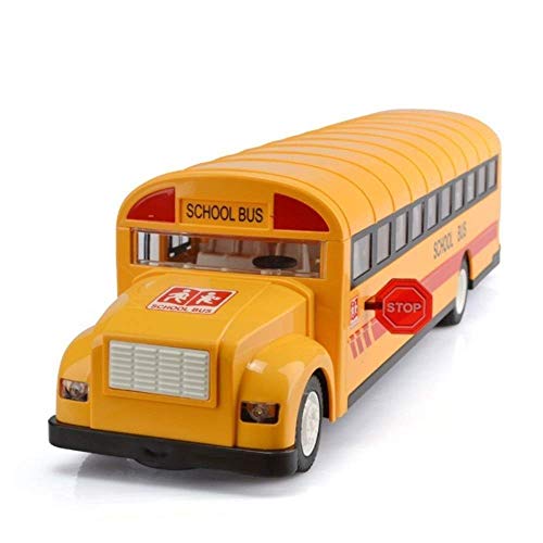 Uno y doce RC School Material de la báscula autobús del metal del modelo de plástico de control remoto inalámbrico de autobuses for la Educación de coches de juguete eléctrico de la música Car sonido