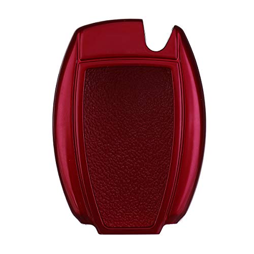 Viviance Remoto Clave Cubierta Caja Fob Carcasa para Mercedes B C E S R M Gla Glk Gls Clase - Rojo