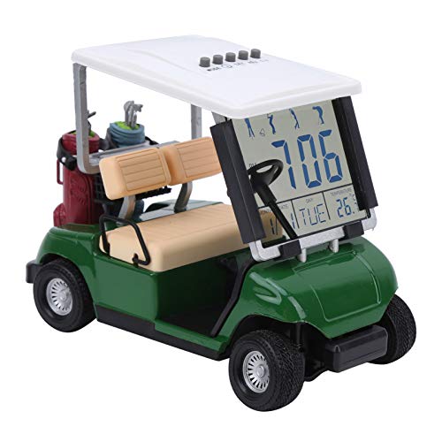 Wosune Regalo de Golf, Juguetes de Buggy Mini Carrito de Golf, Juguetes para Hombres Club de Golf Reloj de Coche Buggy de Golf Accesorio de Golf Mini Juego de Golf para niños para decoración de