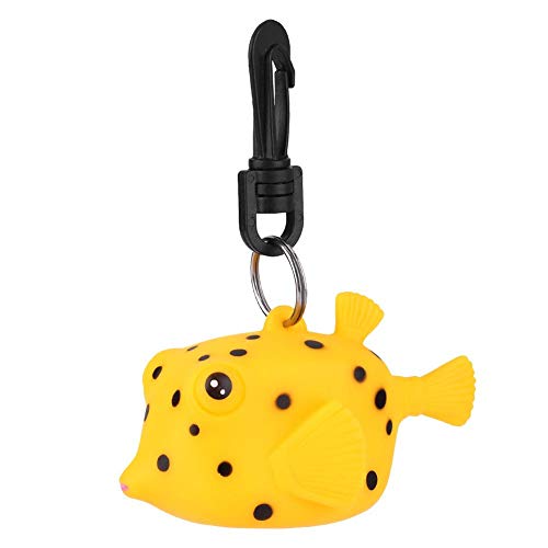 Xinwoer Boquilla de plástico Duradera Regulador Protector Boquilla reguladora Ligera, Boquilla reguladora de Buceo, para Deportes acuáticos Buceo Accesorio de Buceo(Small Yellow Croaker)