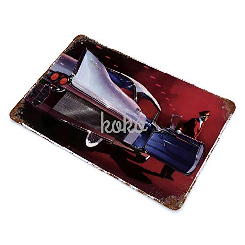 XREE Cadillac Fleetwood Sixty Special Sedan No Rusted Tin Sign Placa de hierro retro pintura de hierro advertencia prevenir el deslumbramiento cartel para la pared vintage signos bar 40 × 30 cm