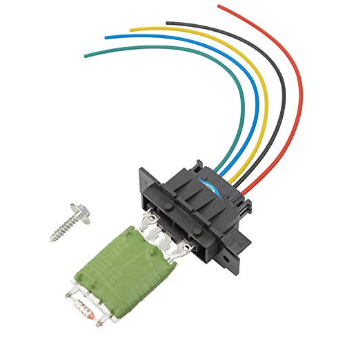 YAOPEI 77364061 Resistencia del ventilador del motor del calentador + arnés de cableado de enchufe