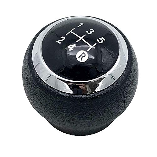 ZHAOHAOSC Car Styling Gear Shift Lever Stick Pen con Mango   , para Toyota Corolla 1 8MT AVENSIS Yaris D4D Urban RAV4 Cruiser ALTIS Scion TC-5_Speed_Black