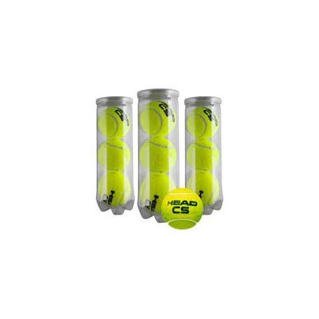 ZRZ SPORTS Head CS Pack 3 Botes de 3 Pelotas