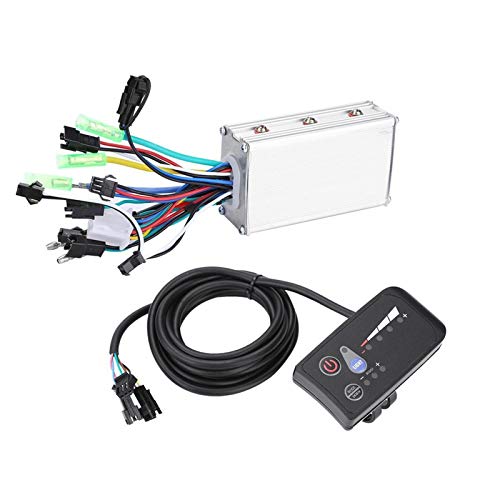 ZZCD Zcdzjxb 24V 36V 48V 250W / 350W Controlador eléctrico de Bicicleta eléctrico Impermeable LCD LCD sin escobillas Controlador eléctrico Pantalla de Bicicleta (Color : 24V 250W 350W)