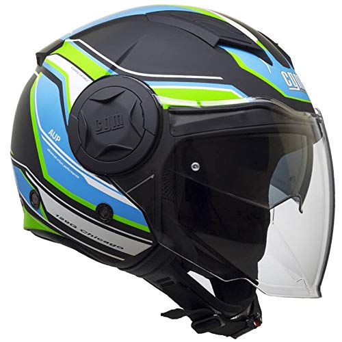 129G-ALV-01 NEGRO MATE (XXL) CASCO JET (CHICAGO pinlock) PANTALLA