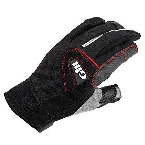 2017 Gill Championship Long Finger Sailing Gloves Black 7252 Size - - Large