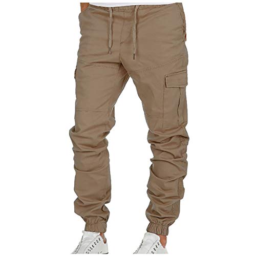 2021 Nuevo Pantalones para Hombre Casuales Moda trabajo pantalones Pants Jogging Pantalon Fitness Pantalones Chandal Hombre Largos Pantalones Ropa de hombre Multibolsillos Pantalones de Trekking