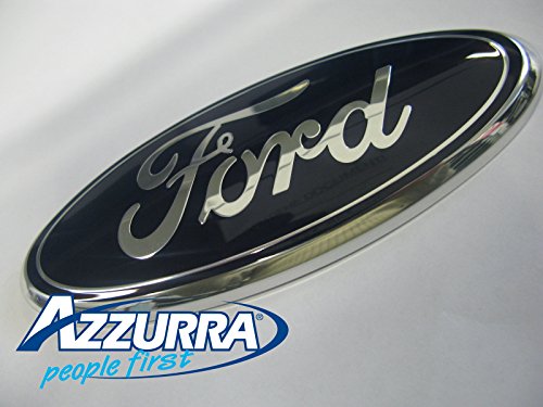 2038573 Escudo Delantero con Logo - Emblema original de Ford, 175 x 70 mm