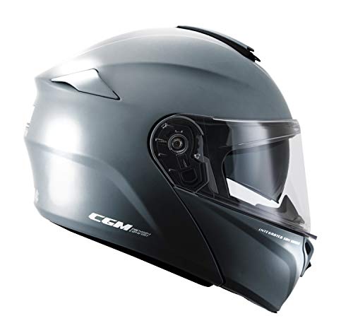 508A-ALV-78 GRIS (XS) CASCO CONVERTIBLE (BERLINO pinlock) PANTALLA INTERNA EXTRA FUME