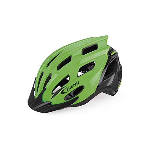 706369VAR - Casco Ciclismo Bicicleta niño Infantil KORE Junior MTB Road Color Verde/Negro Talla 52-56