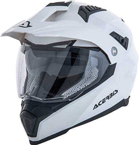 Acerbis Casco Flip Fs-606 Blanco XL, Hombre, Multicolor, x-Large