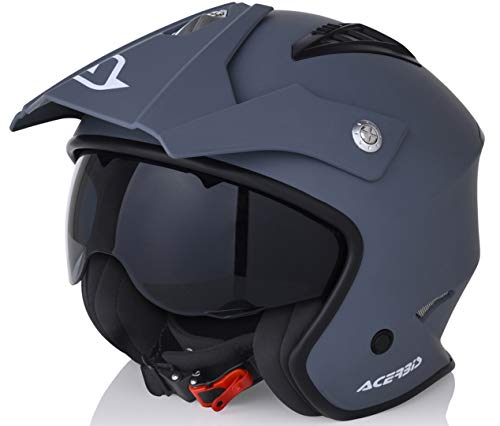 Acerbis casco Jet aire L (59/60) gris (0022569.070.066)