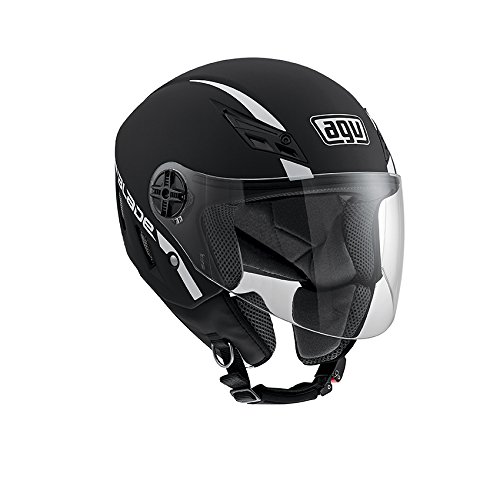 AGV Blade - Casco para Moto (sólido), Color Negro L Negro Mate