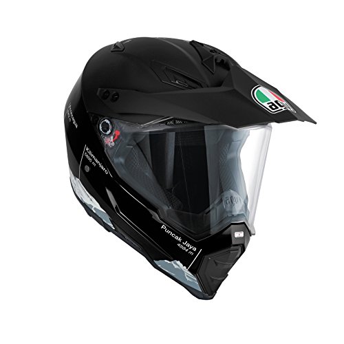 AGV Casco Moto AX-8 Dual Evo E05 Multi, Wild Frontier Black/White, M