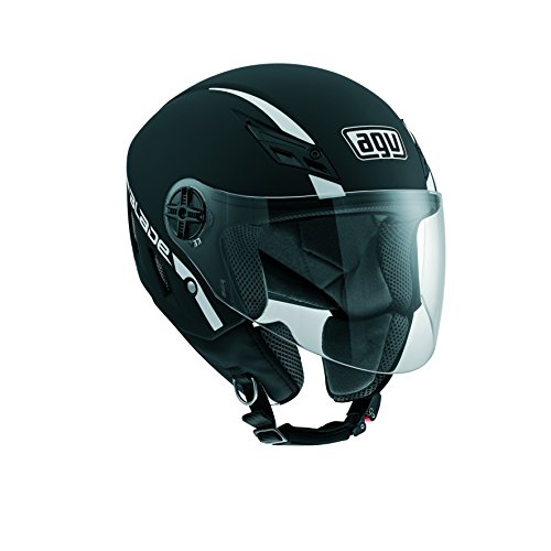 AGV J0421A4A0003 - Casco de Moto Modelo Blade E2205, Color Negro 4 Negro