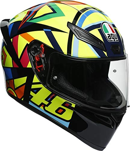 AGV K1 Casco Moto, Adultos Unisex, Rossi, Large