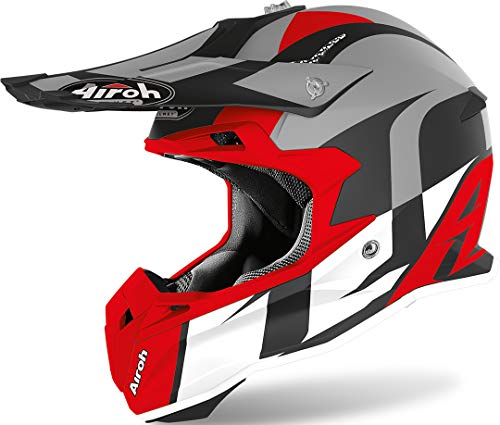 Airoh Casco Terminator OP.V SHOOT RED MATT XS