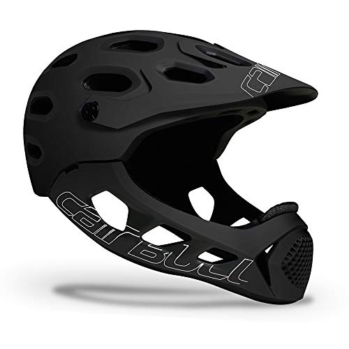 AKDSteel Casco ligero Mountain Cross-Country Road Bike Cycle Casco integral Extreme Sports Casco de seguridad negro blanco