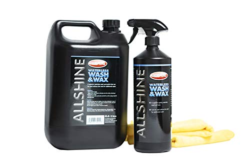 All Shine 5 Litre Waterless Car Wash & Wax Kit.