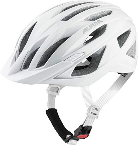 ALPINA Delft MIPS Casco, Unisex-Adult, White Matt, 55-59 cm