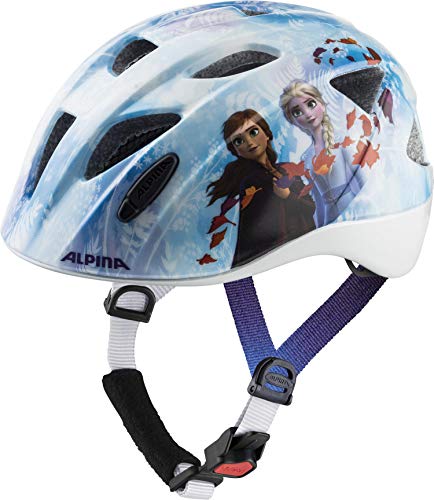 Alpina XIMO Casco de Ciclismo, Girls, Disney Frozen, 45-49