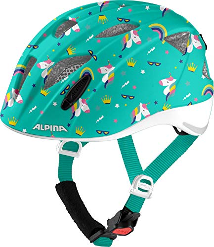 ALPINA XIMO Flash Casco, Unisex-Youth, Unicorn Gloss, 49-54 cm