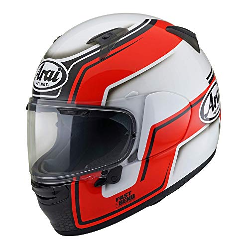 ARAI Profile V Bend Roja Casco Integral De Moto Tamano XS