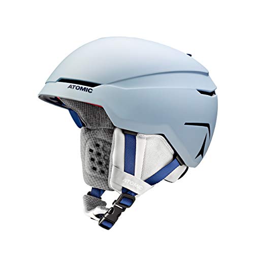 Atomic Casco de esquí de Pista Savor, Unisex, Celeste (Skyline), M (55-59 cm)