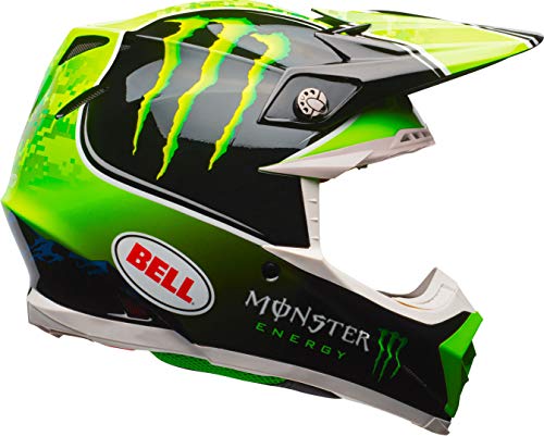 Bell Moto-9 MIPS Casco, Hombre, Tomac Replica Green/Black, XL