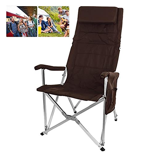 BJH Silla Plegable para Acampar Asiento al Aire Libre, Ligero y Duradero, Acampar, Festivales, jardín, Viajes en Caravana, Pesca, Playa, barbacoas Soporte de Marco de Ace