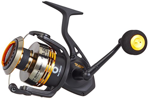 Black Cat Angelrolle Shadow Spin FD 880 - Carrete de Pesca de lanzado