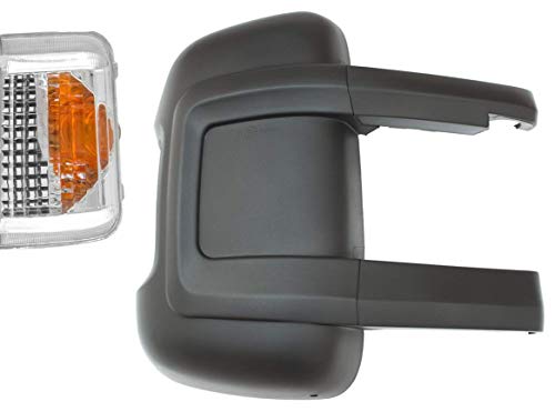 Brako - Carcasa para espejo retrovisor derecho con tapa intermitente para soporte largo